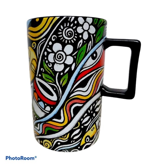 Starbucks 2018 Laolu Senbanjo 12 oz 2018 Mug - Picture 6 of 6